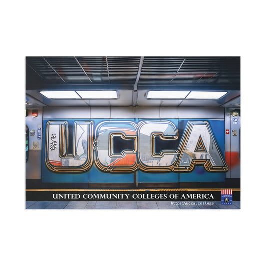 Rainbow Rhapsody: UCCA Fine Art Postcard - 2 sizes available 7" x 5" (Horizontal) / 1 pc / Glossy Paper products