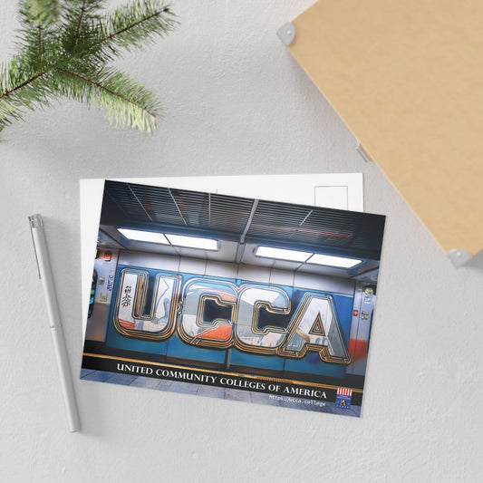 Rainbow Rhapsody: UCCA Fine Art Postcard - 2 sizes available Paper products