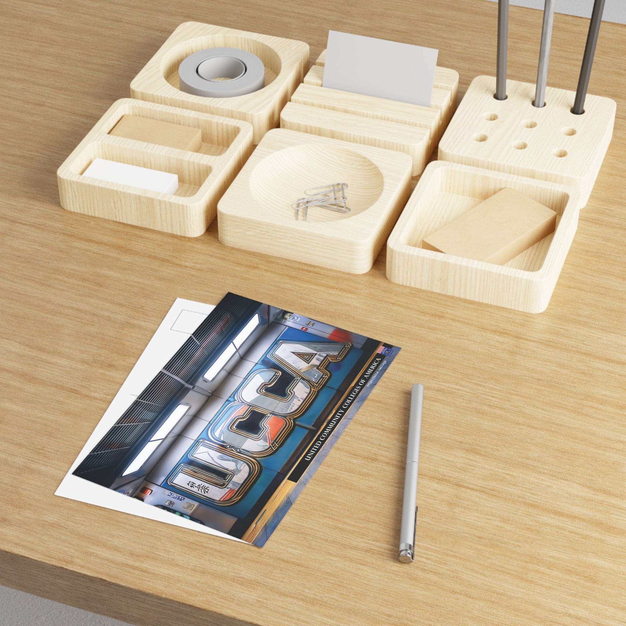 Rainbow Rhapsody: UCCA Fine Art Postcard - 2 sizes available Paper products