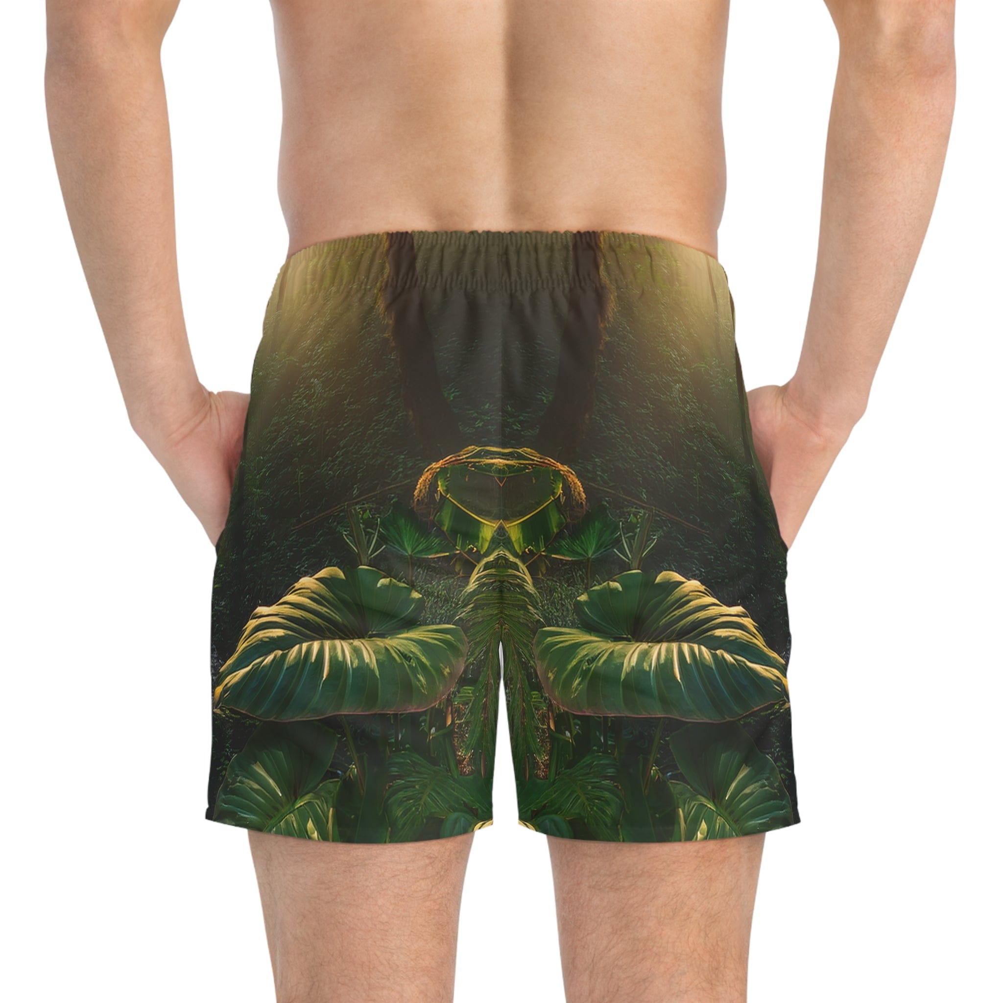 Rainforest Retreat Swim Trunks – Into the Wild Edition All Over Prints