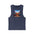 Retro Inspiration, Modern Motivation - Unisex Dual Print Stonewash Tank Top Blue Stone / XS Tank Top