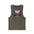 Retro Inspiration, Modern Motivation - Unisex Dual Print Stonewash Tank Top Moss Stone / XS Tank Top