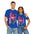"Retro Neon Vision" Single Print Unisex Cotton Tee - Multiple Colour Choices Neon Blue / S T-Shirt