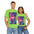 "Retro Neon Vision" Single Print Unisex Cotton Tee - Multiple Colour Choices Neon Green / S T-Shirt