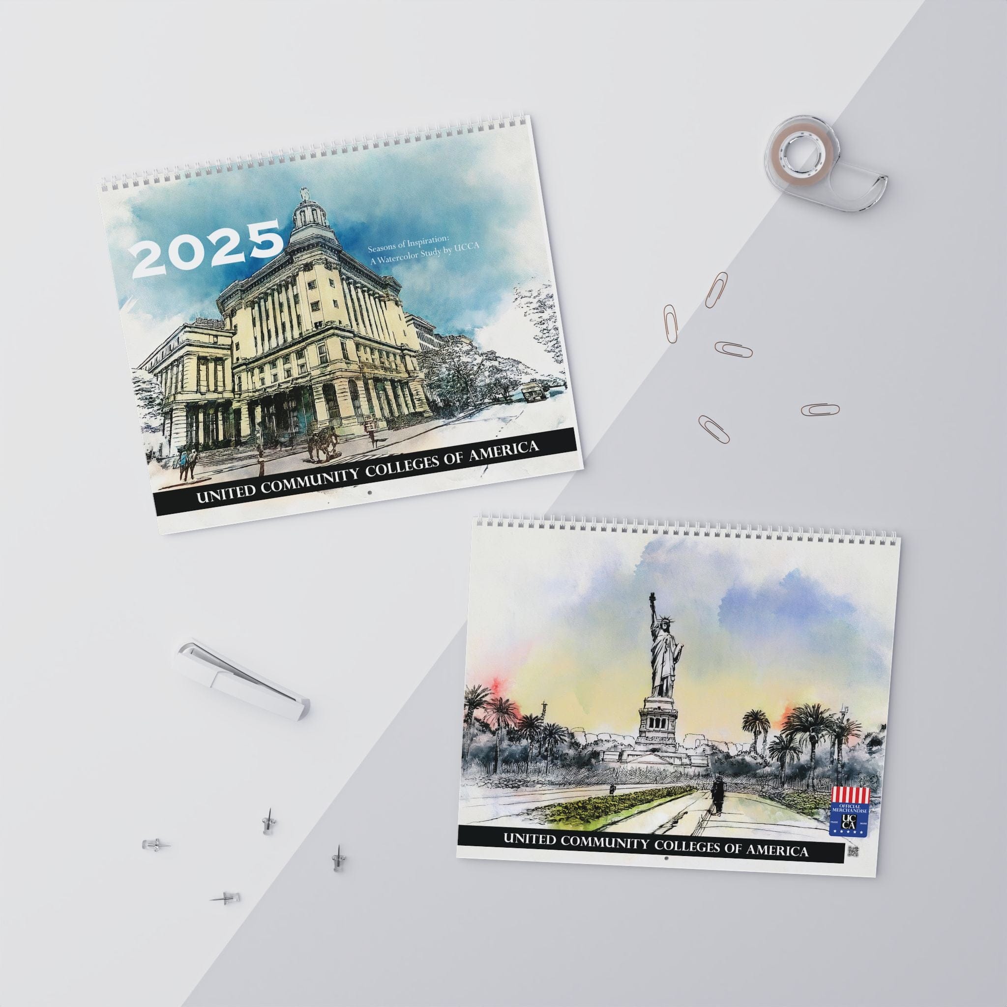 Seasons of Inspiration: A Watercolor Study in American Landscapes Wall Calendars (2025) 14