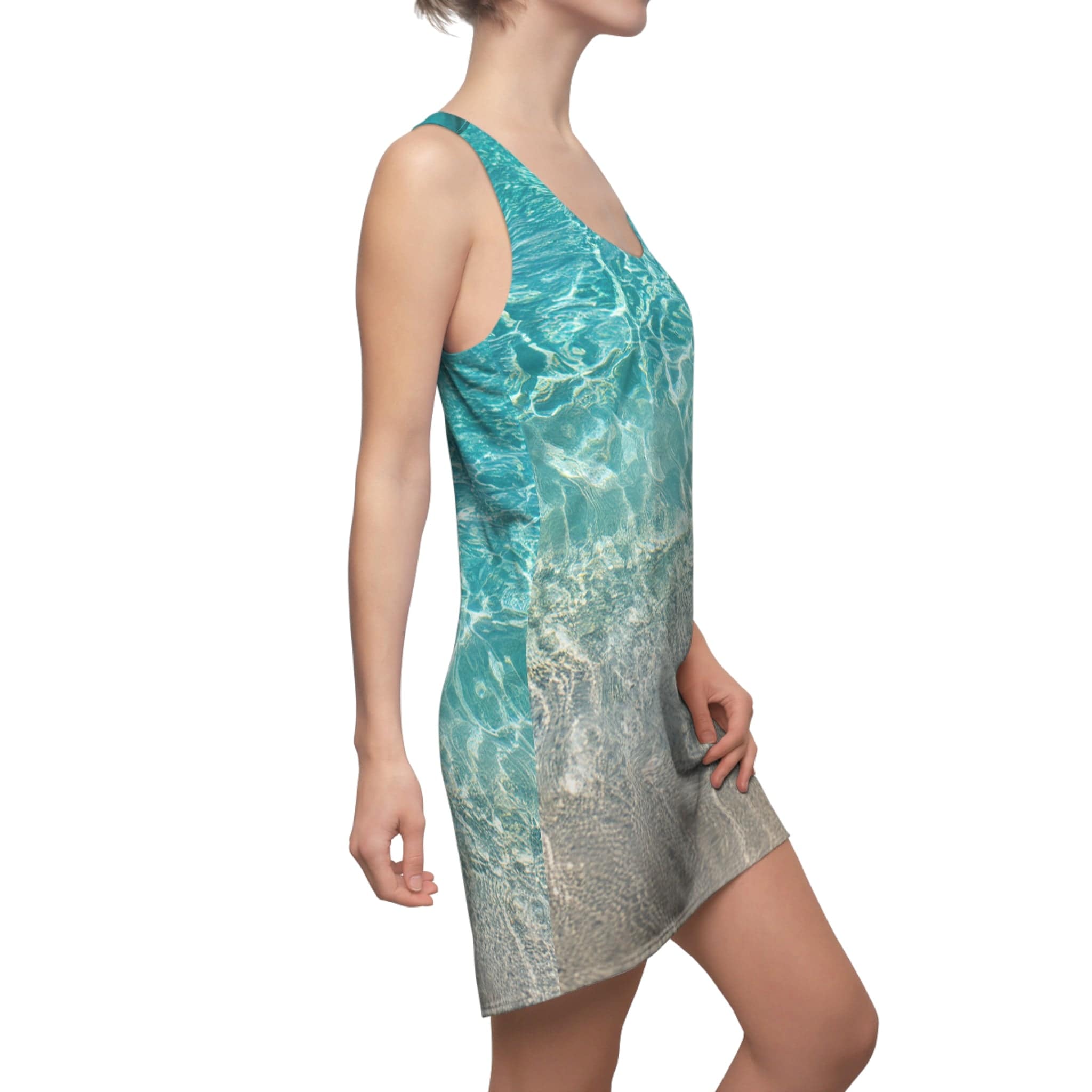 Shallow End Racerback Dress – A Beach Day You Can Wear All Over Prints
