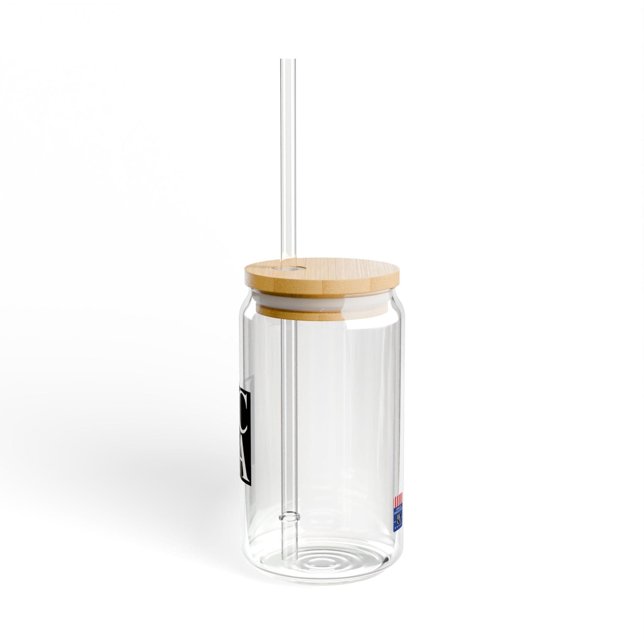 Sip in Style with the UCCA 16oz Sipper Glass With lid and straw / 16oz Mug