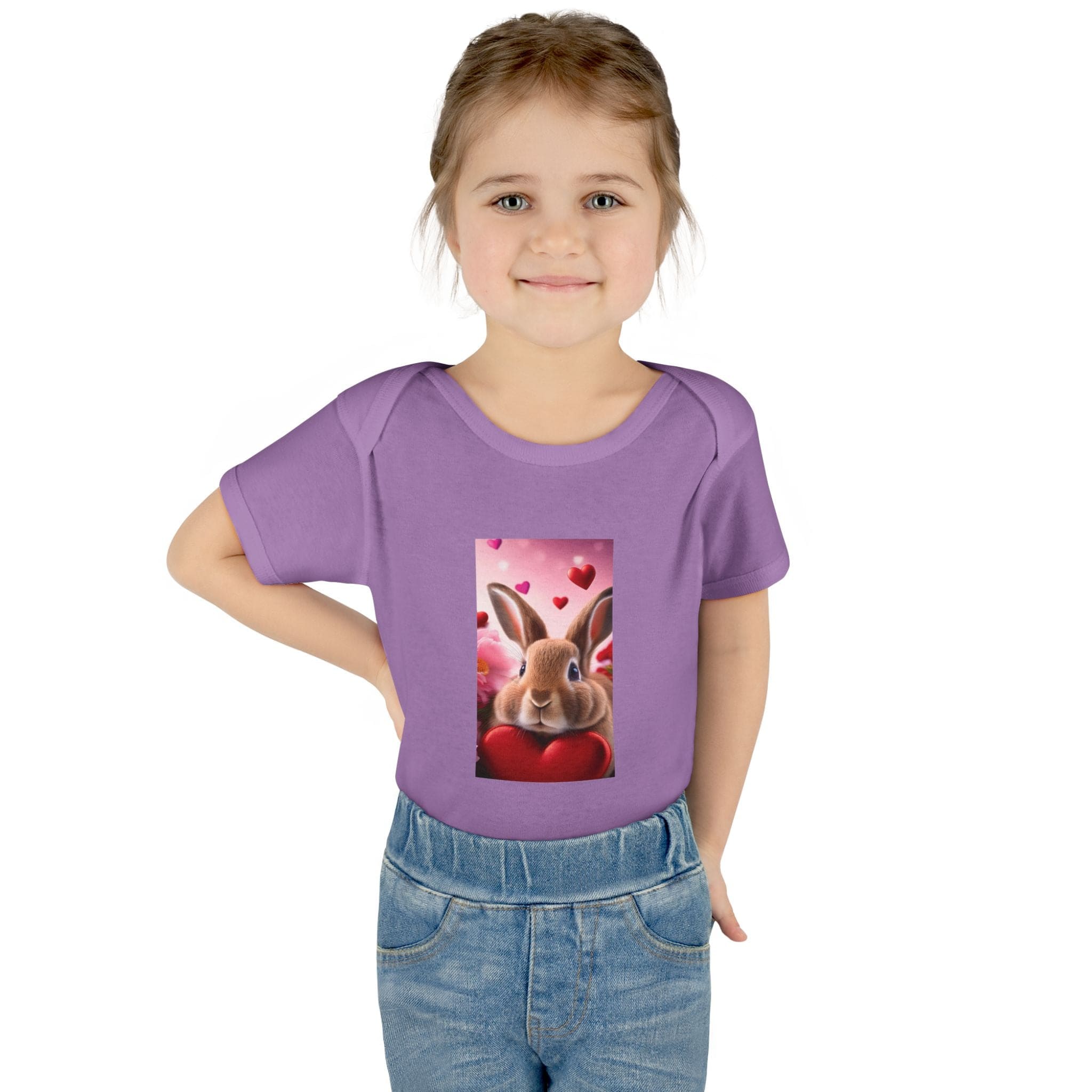 Snuggle Bunny Bodysuit – Girls’ Edition NB (0-3M) / Lavender Kids clothes