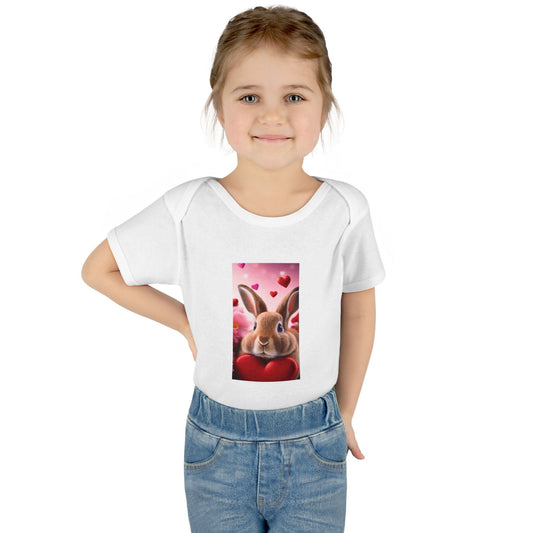 Snuggle Bunny Bodysuit – Girls’ Edition NB (0-3M) / White Kids clothes