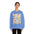 Spring Bloom Crewneck Heavy Blend™ – Floral Serenity Edition 🌸🦋 Carolina Blue / S Sweatshirt