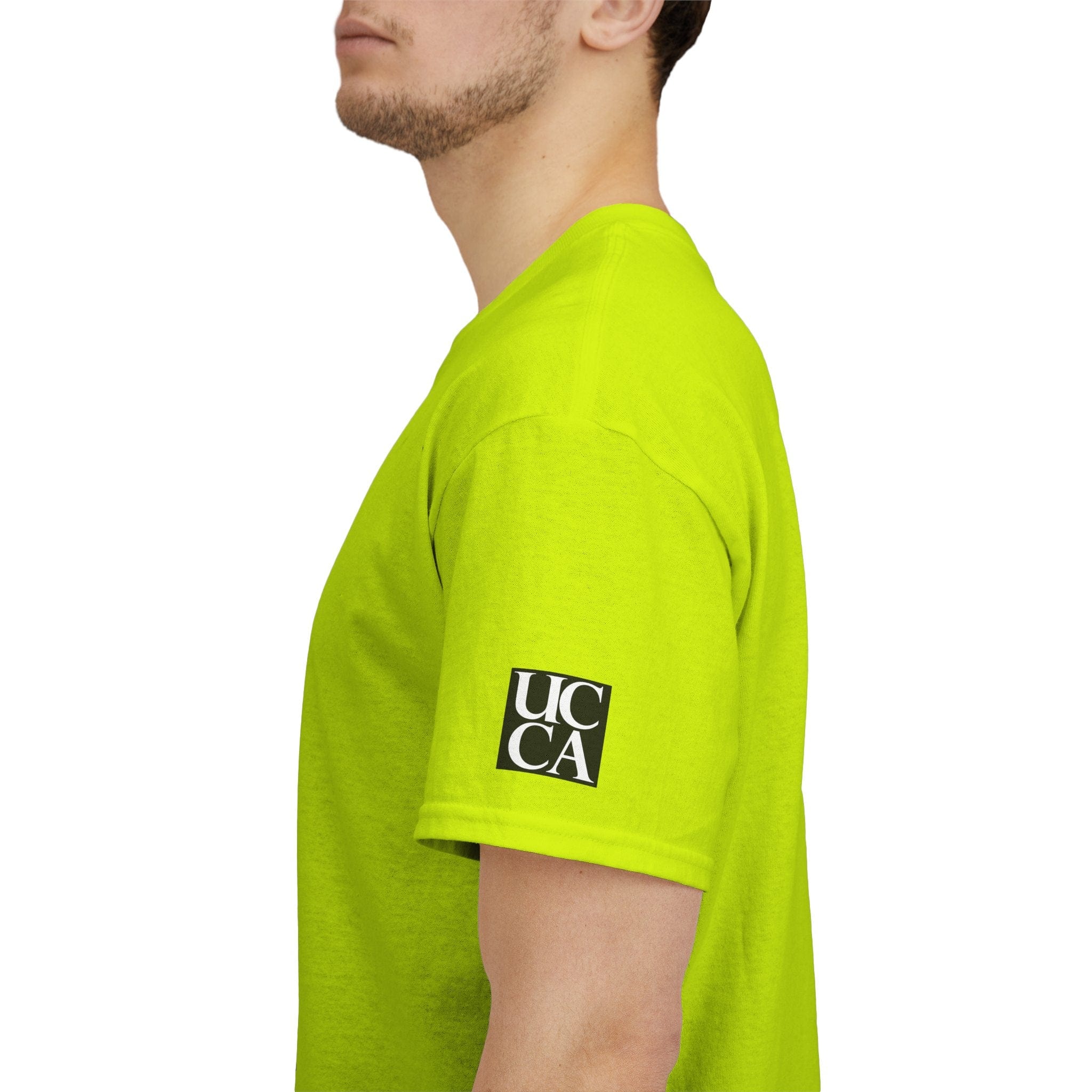 Step Back in Style: Retro Vibes, Modern Threads with a UCCA Edge - Unisex Heavy Cotton Tee T-Shirt