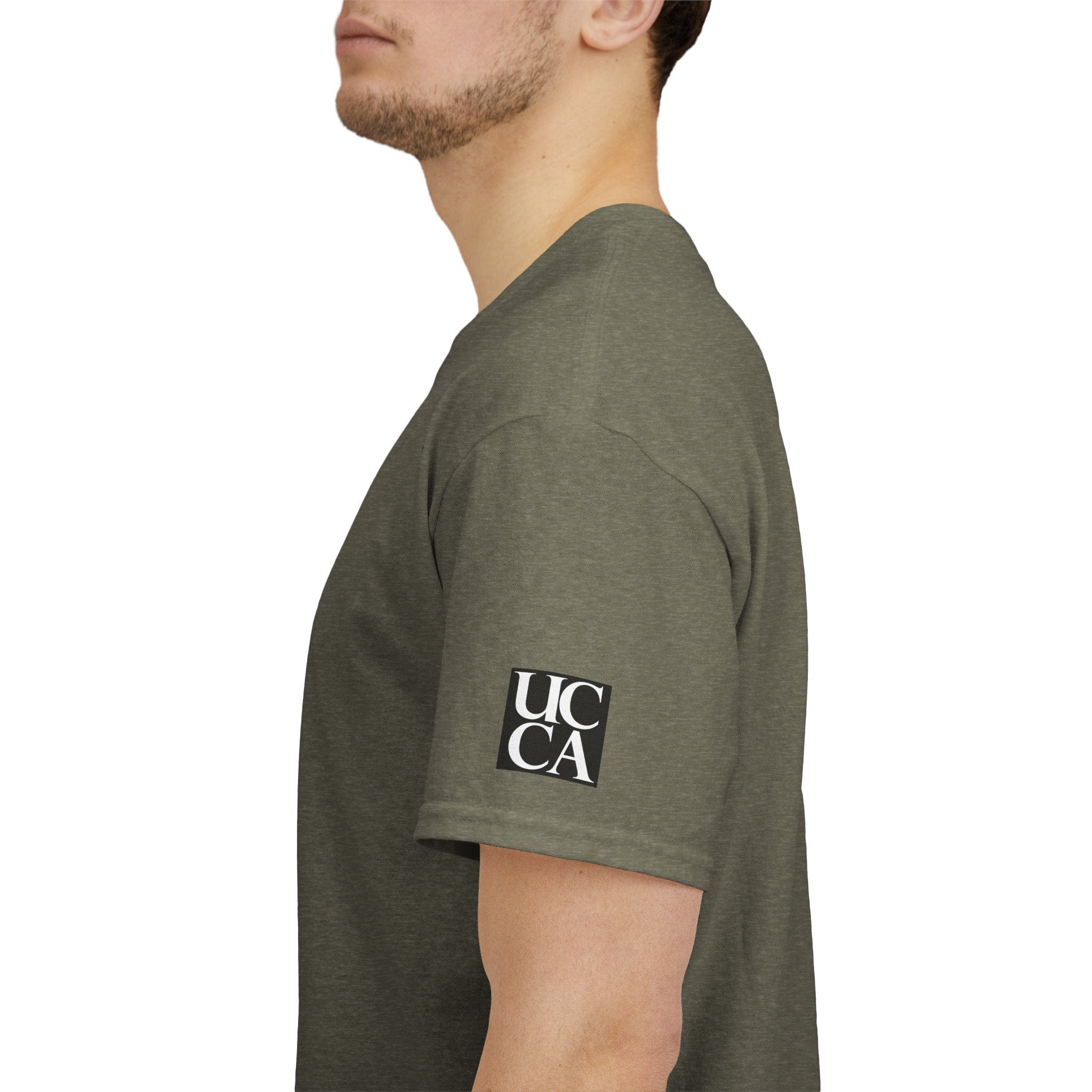 Step Back in Style: Retro Vibes, Modern Threads with a UCCA Edge - Unisex Heavy Cotton Tee T-Shirt