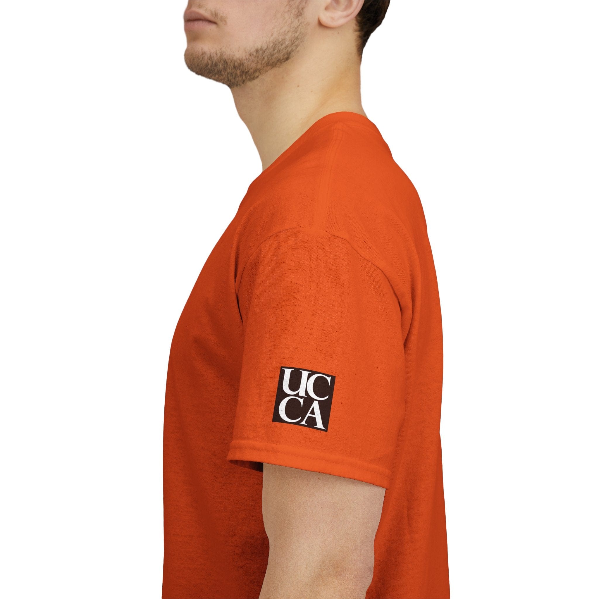 Step Back in Style: Retro Vibes, Modern Threads with a UCCA Edge - Unisex Heavy Cotton Tee T-Shirt