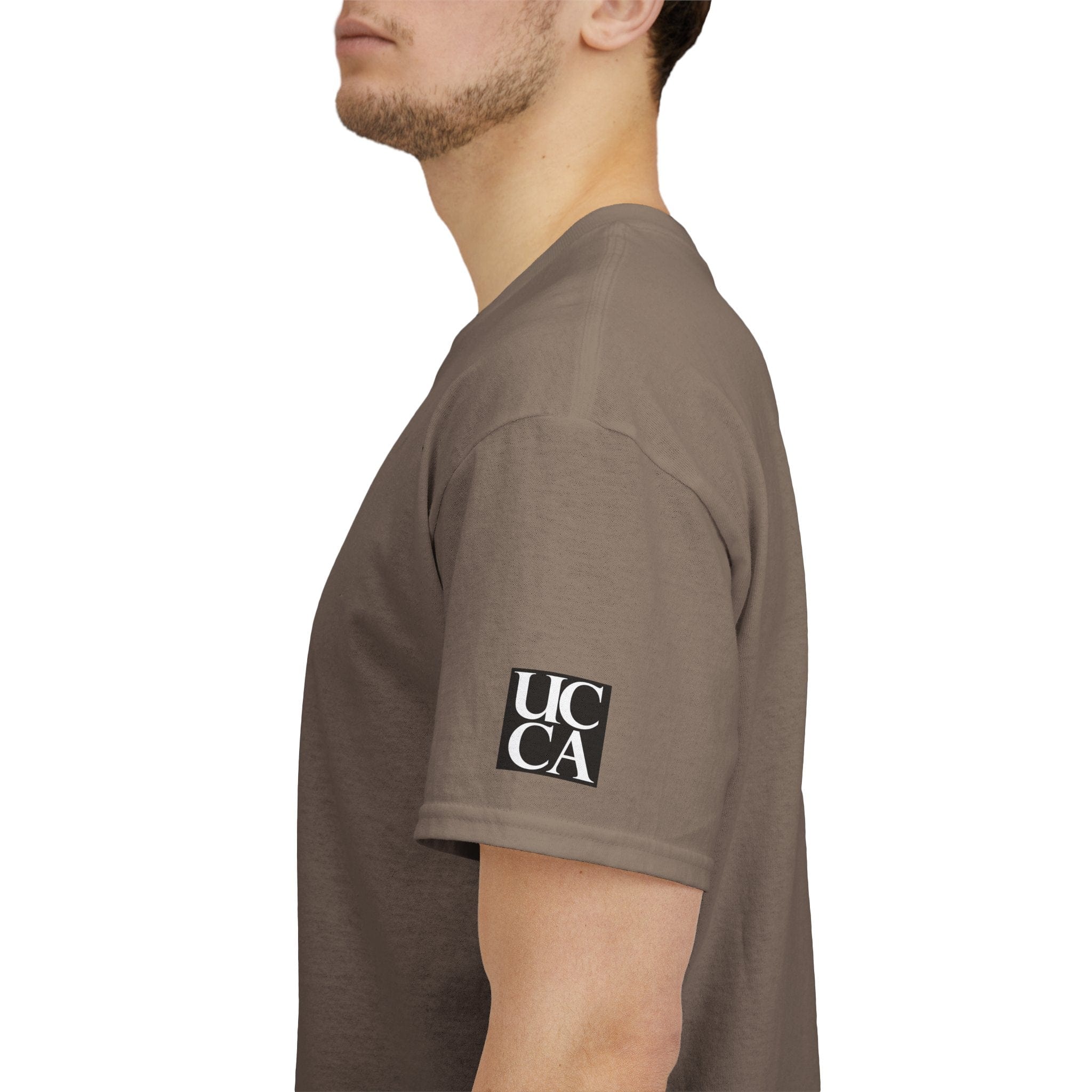 Step Back in Style: Retro Vibes, Modern Threads with a UCCA Edge - Unisex Heavy Cotton Tee T-Shirt
