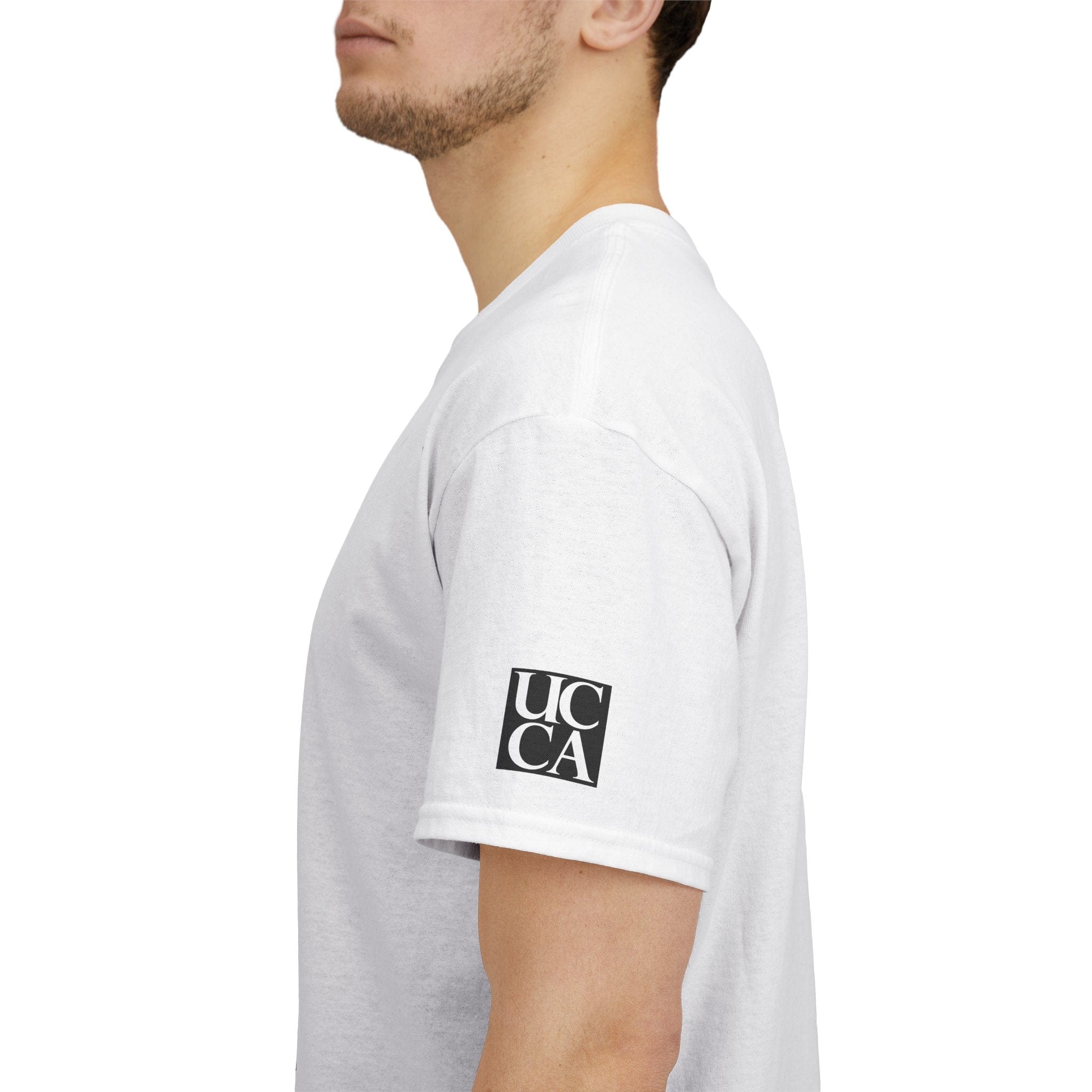 Step Back in Style: Retro Vibes, Modern Threads with a UCCA Edge - Unisex Heavy Cotton Tee T-Shirt