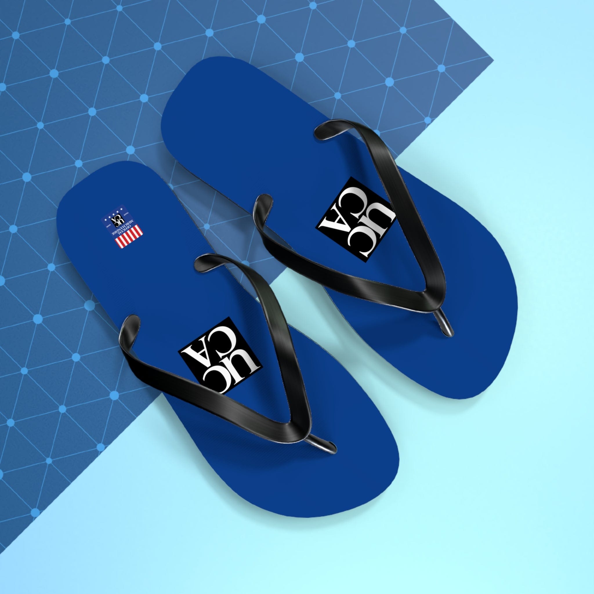 Step Into Summer with UCCA Flip Flops - Dark Blue Shoes