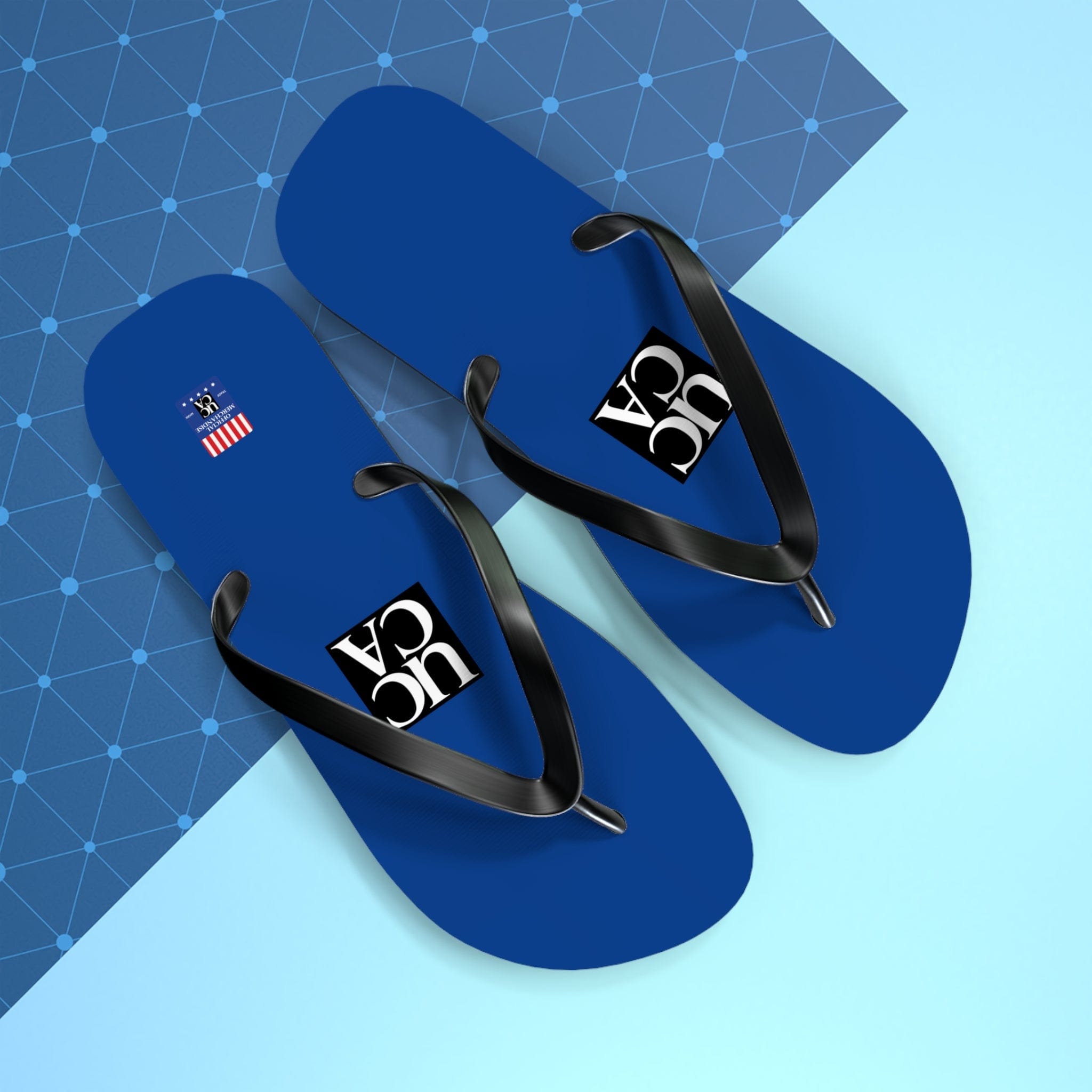 Step Into Summer with UCCA Flip Flops - Dark Blue Shoes