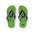Step Into Summer with UCCA Flip Flops - Green S / Black sole Shoes