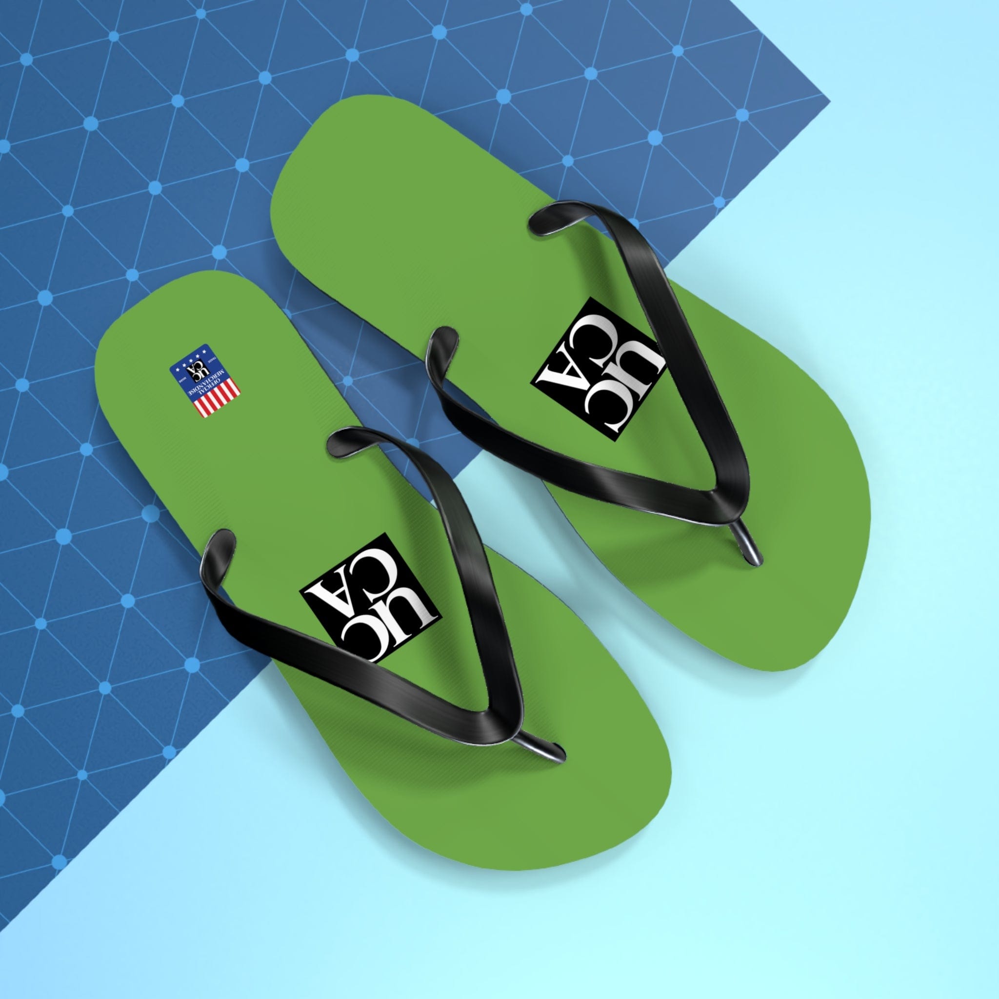 Step Into Summer with UCCA Flip Flops - Green Shoes