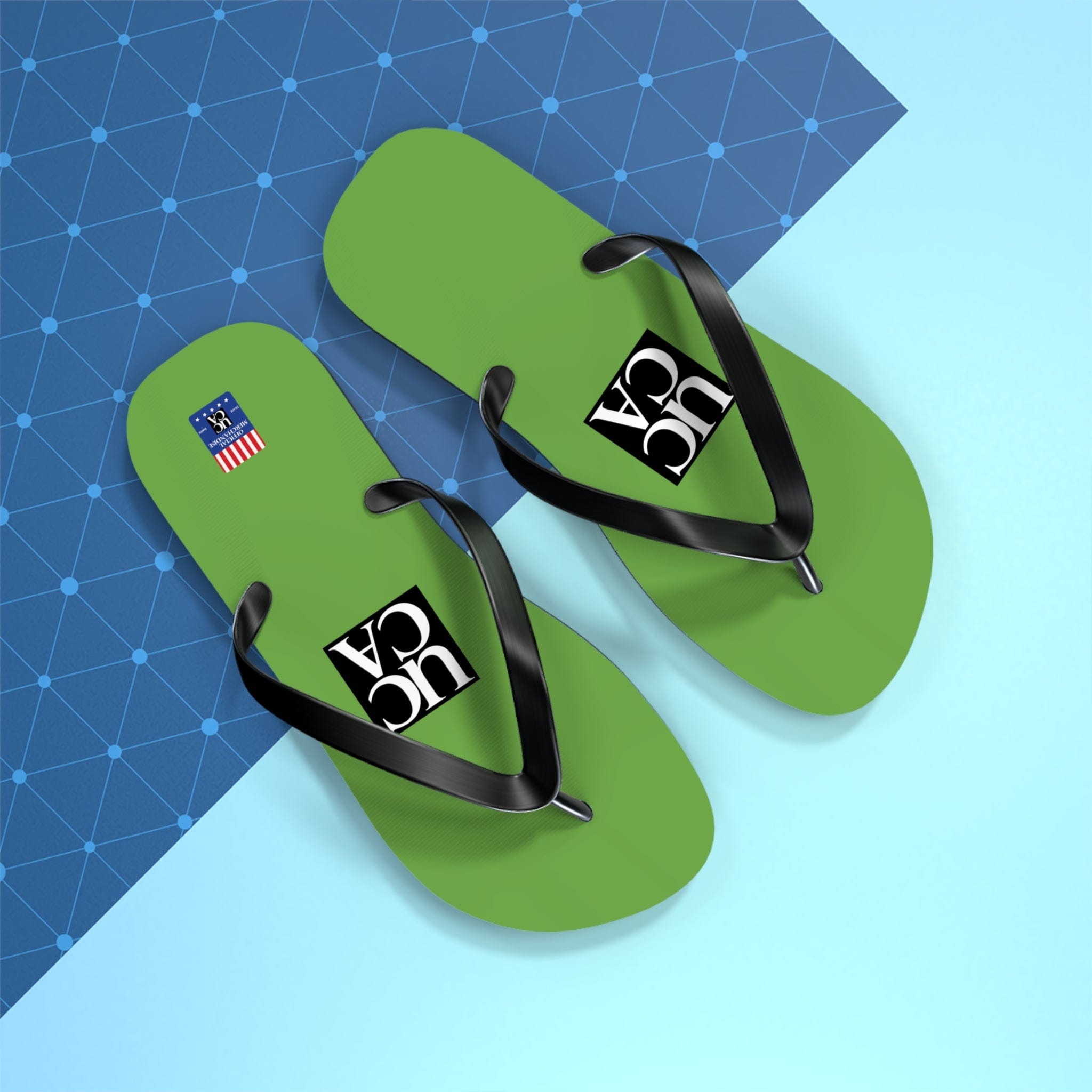 Step Into Summer with UCCA Flip Flops - Green Shoes