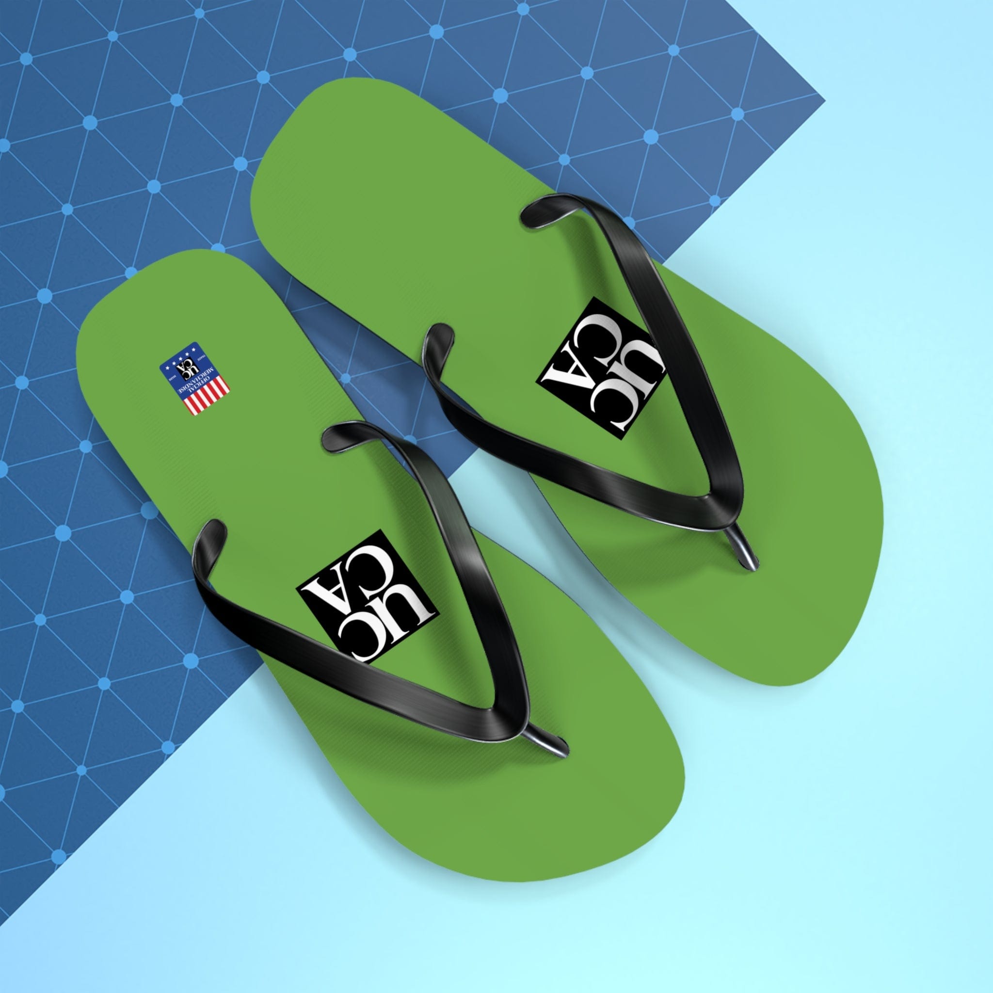 Step Into Summer with UCCA Flip Flops - Green Shoes