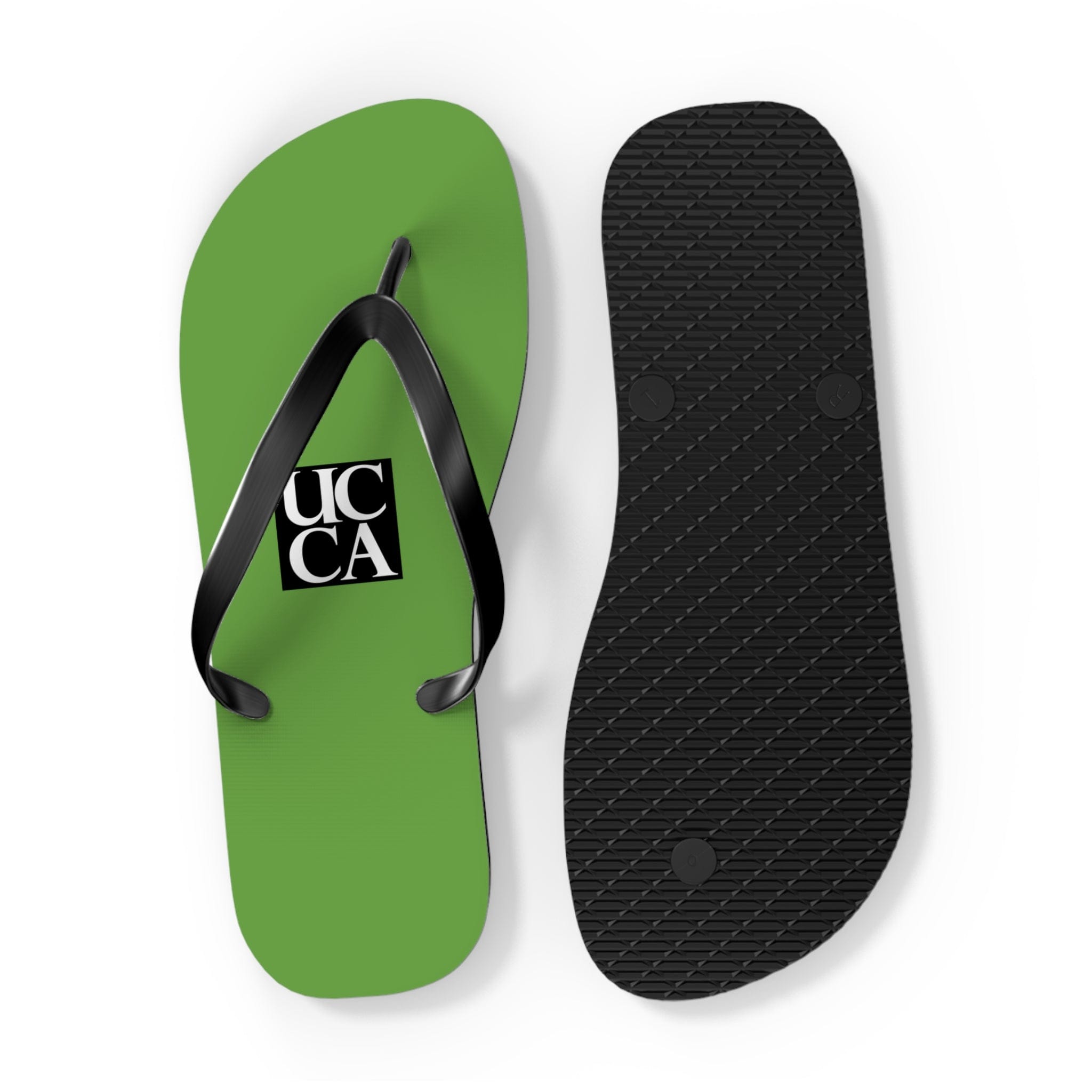 Step Into Summer with UCCA Flip Flops - Green Shoes