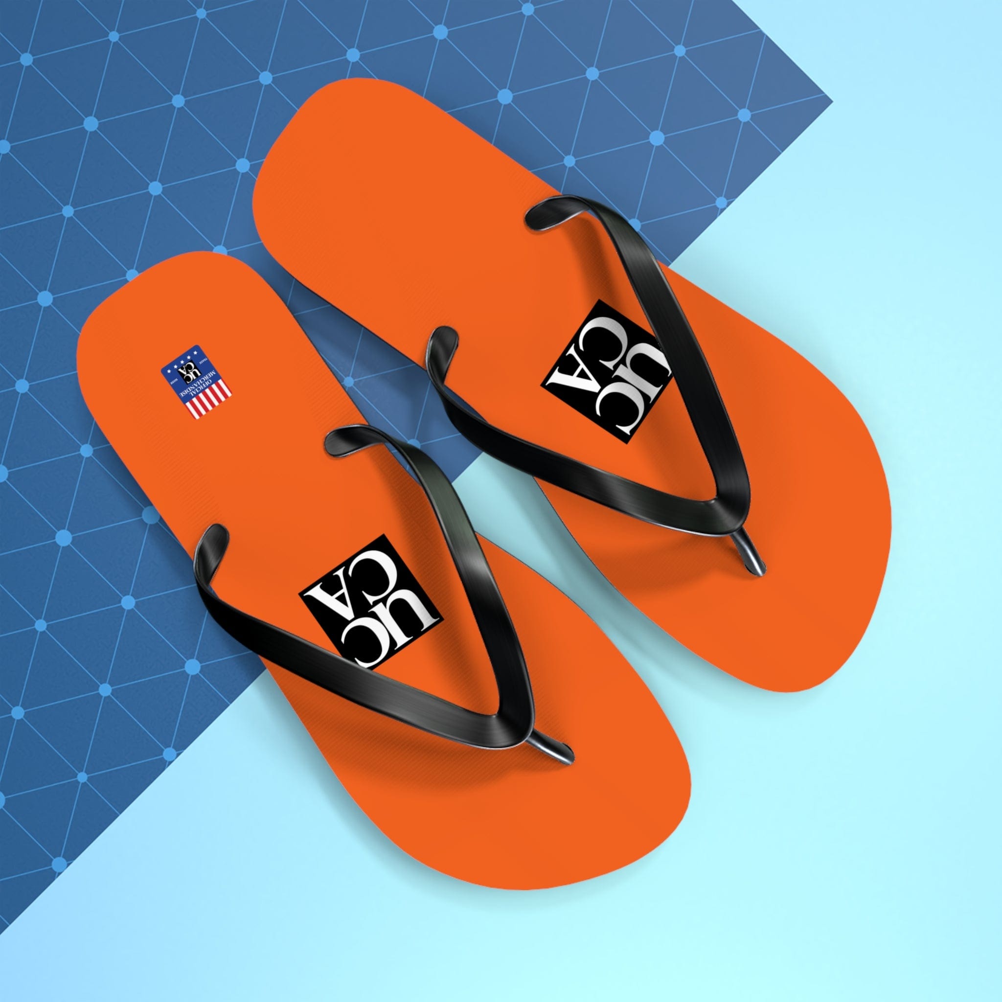 Step Into Summer with UCCA Flip Flops - Orange Shoes