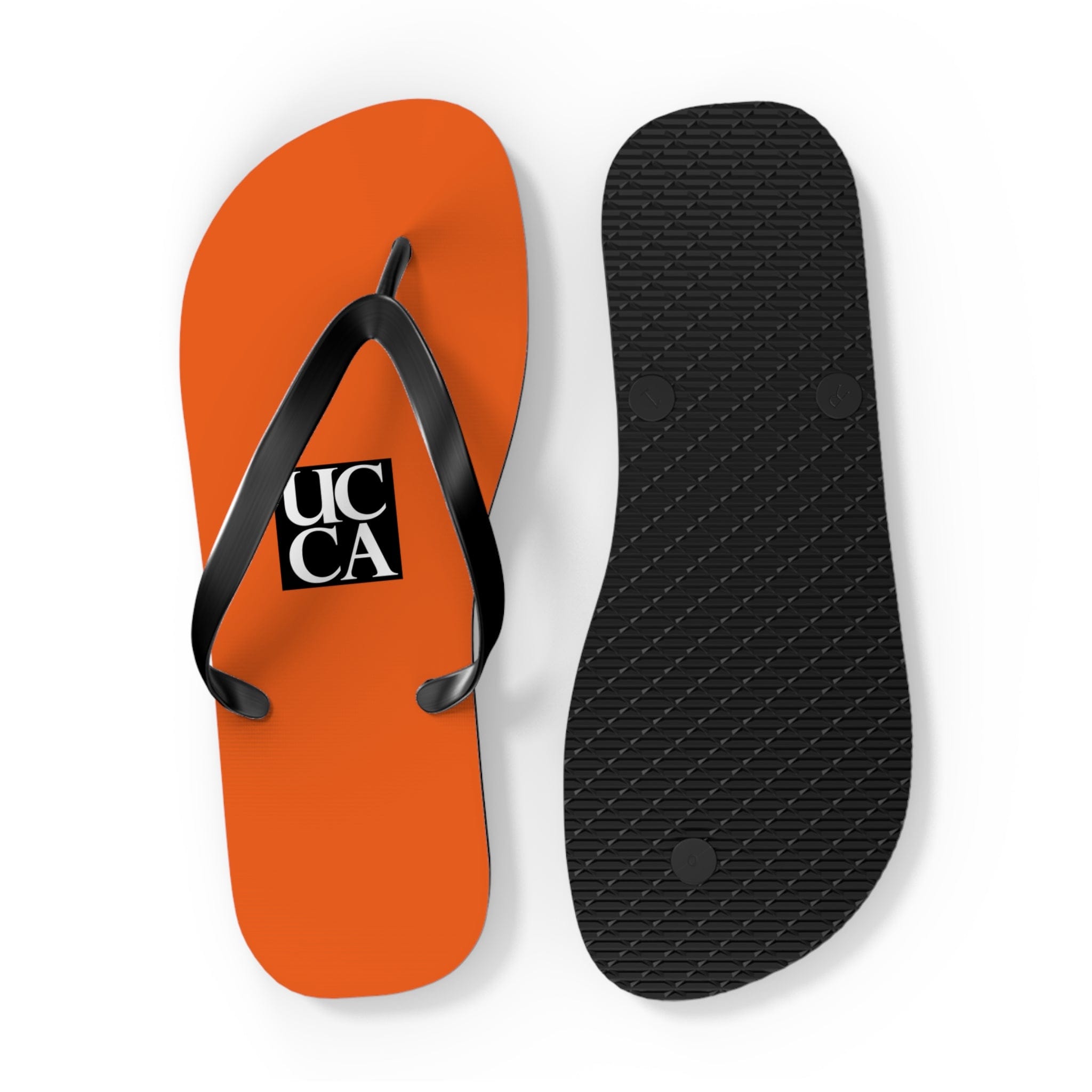 Step Into Summer with UCCA Flip Flops - Orange Shoes