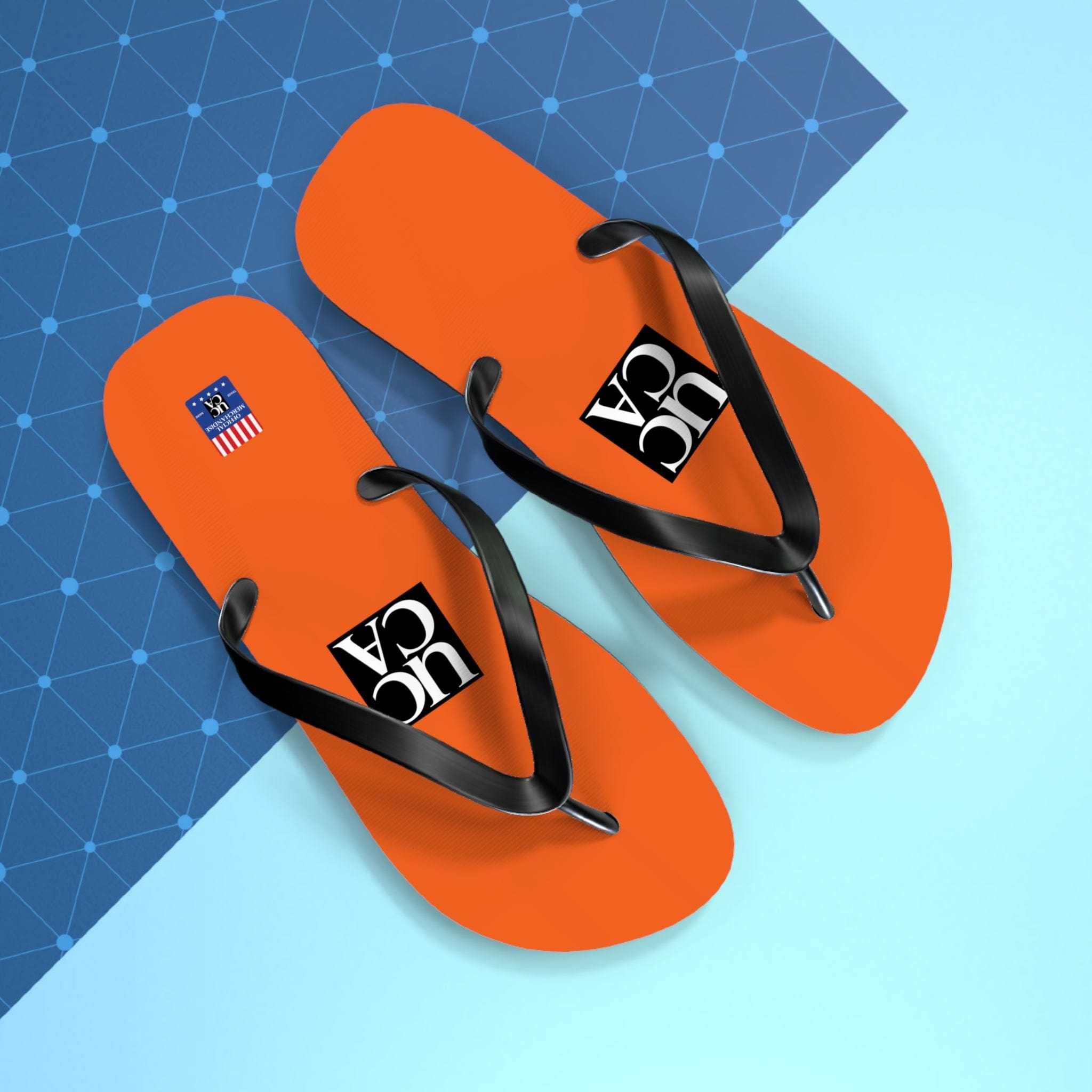 Step Into Summer with UCCA Flip Flops - Orange Shoes