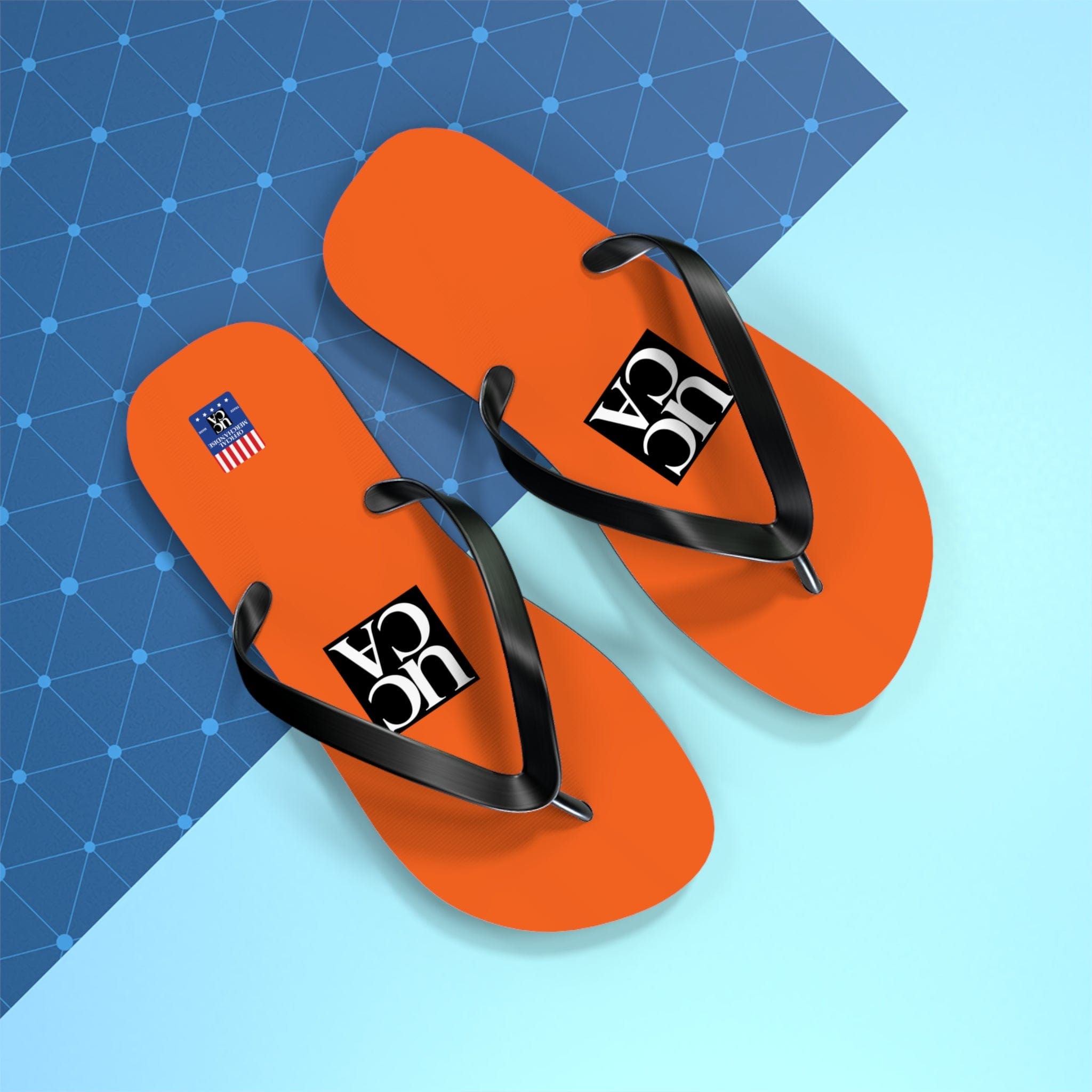 Step Into Summer with UCCA Flip Flops - Orange Shoes