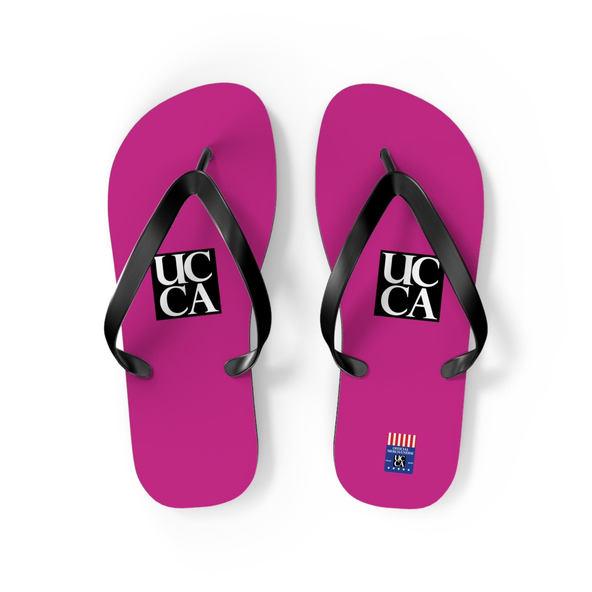 Step Into Summer with UCCA Flip Flops - Pink M / Black sole Shoes