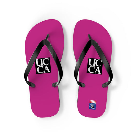 Step Into Summer with UCCA Flip Flops - Pink M / Black sole Shoes