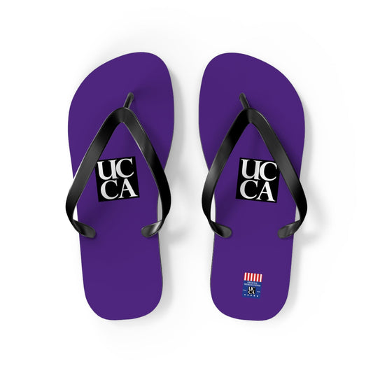 Step Into Summer with UCCA Flip Flops - Purple M / Black sole Shoes