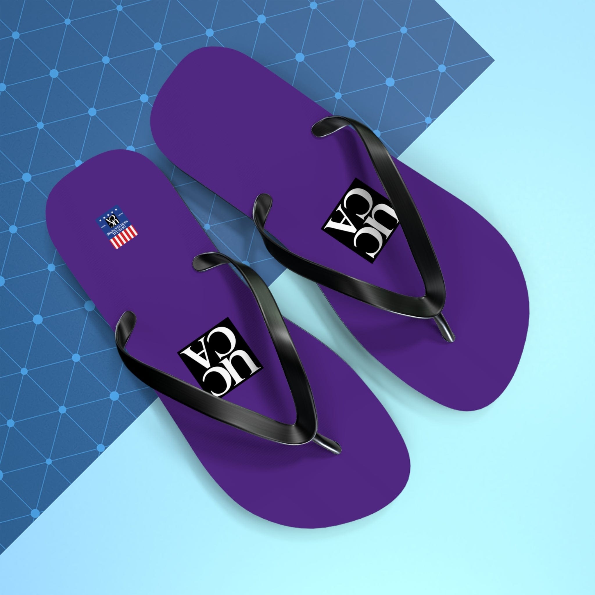Step Into Summer with UCCA Flip Flops - Purple Shoes