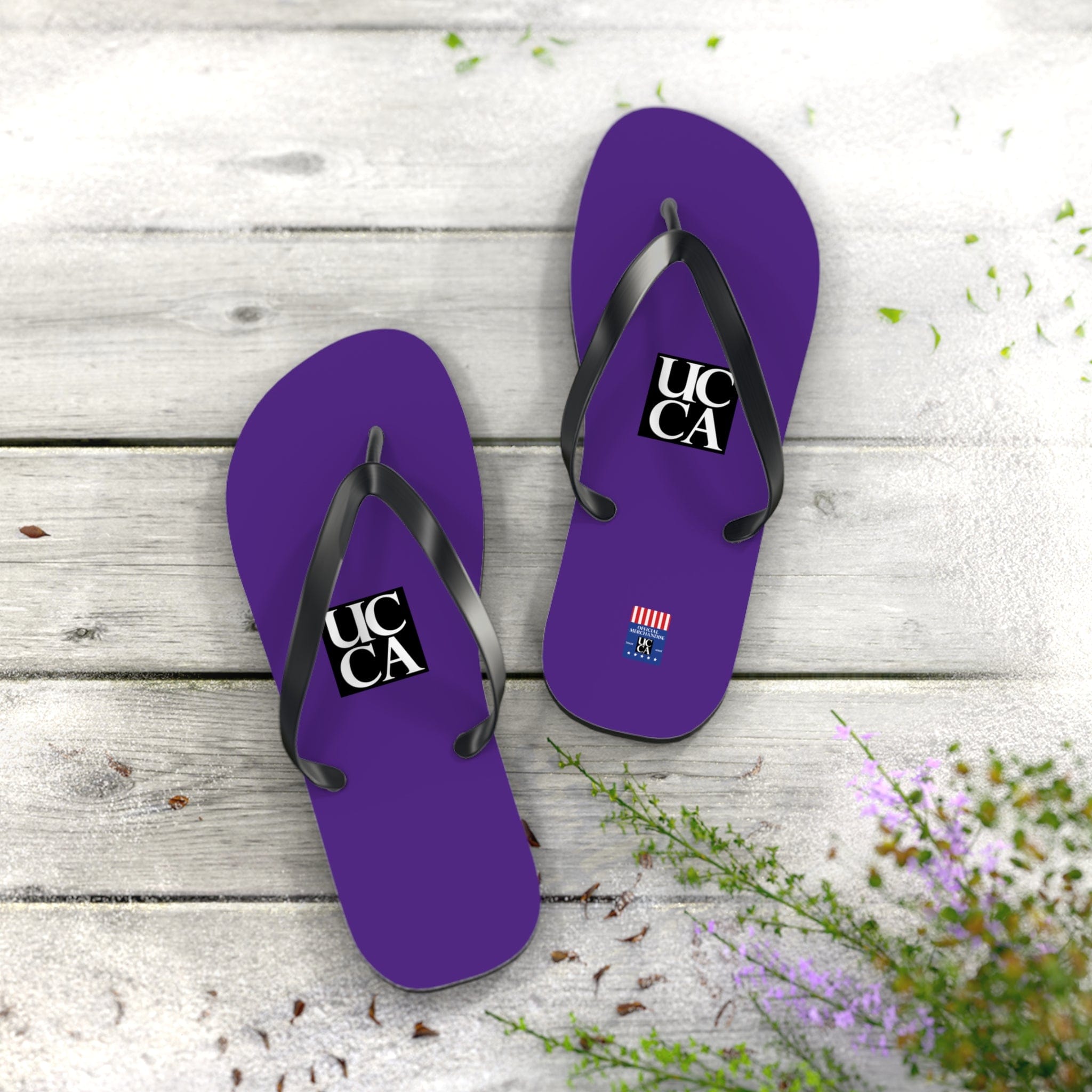 Step Into Summer with UCCA Flip Flops - Purple Shoes