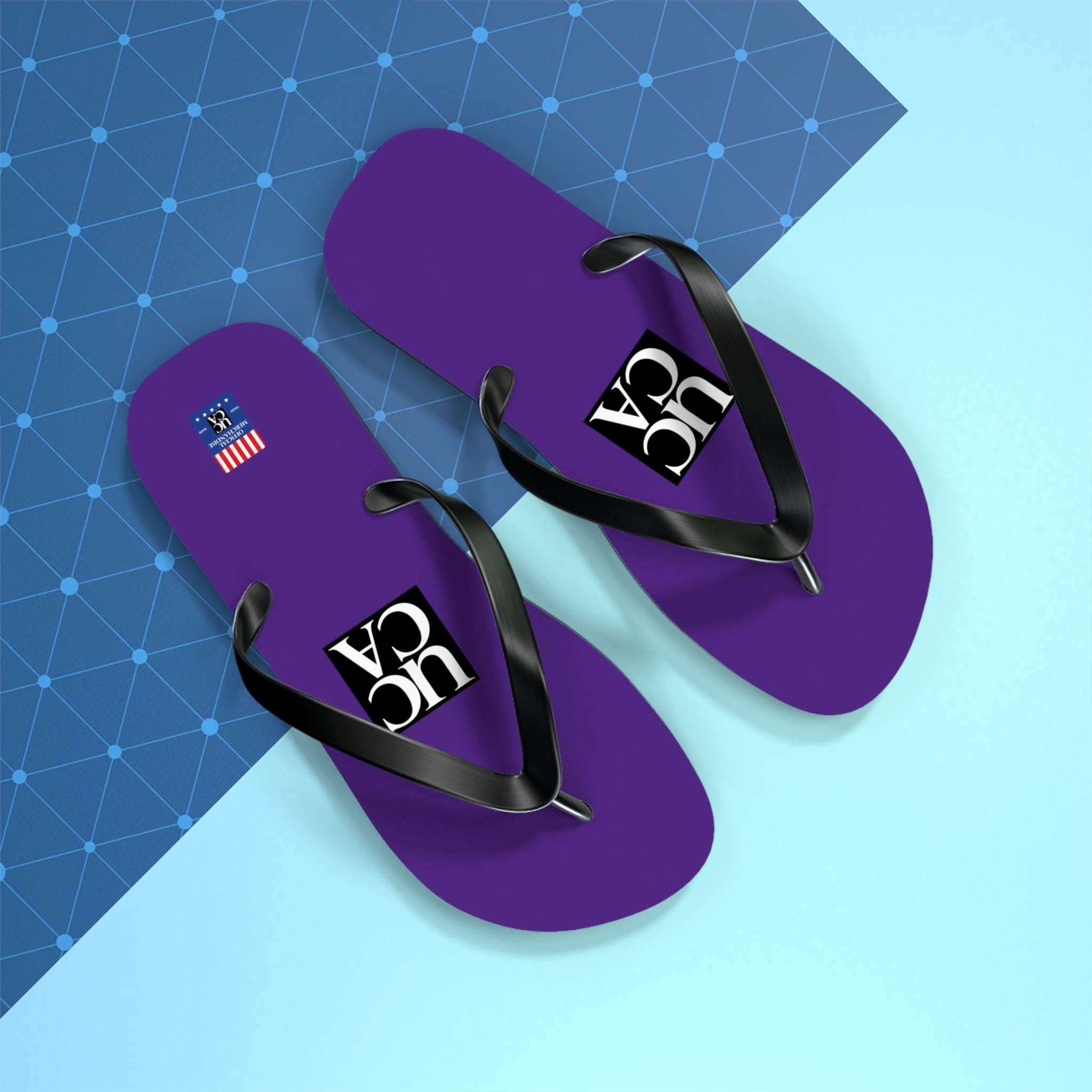Step Into Summer with UCCA Flip Flops - Purple Shoes