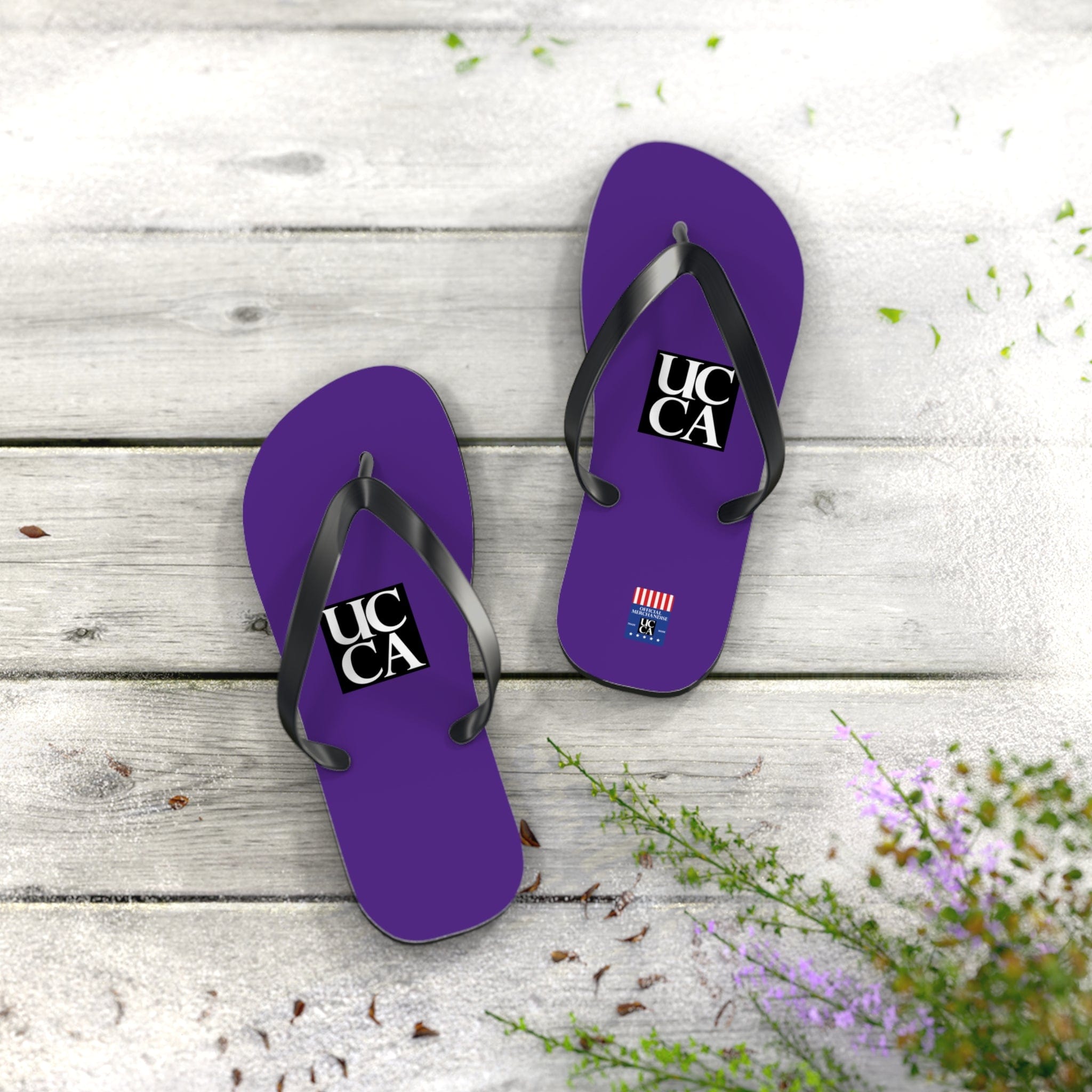 Step Into Summer with UCCA Flip Flops - Purple Shoes