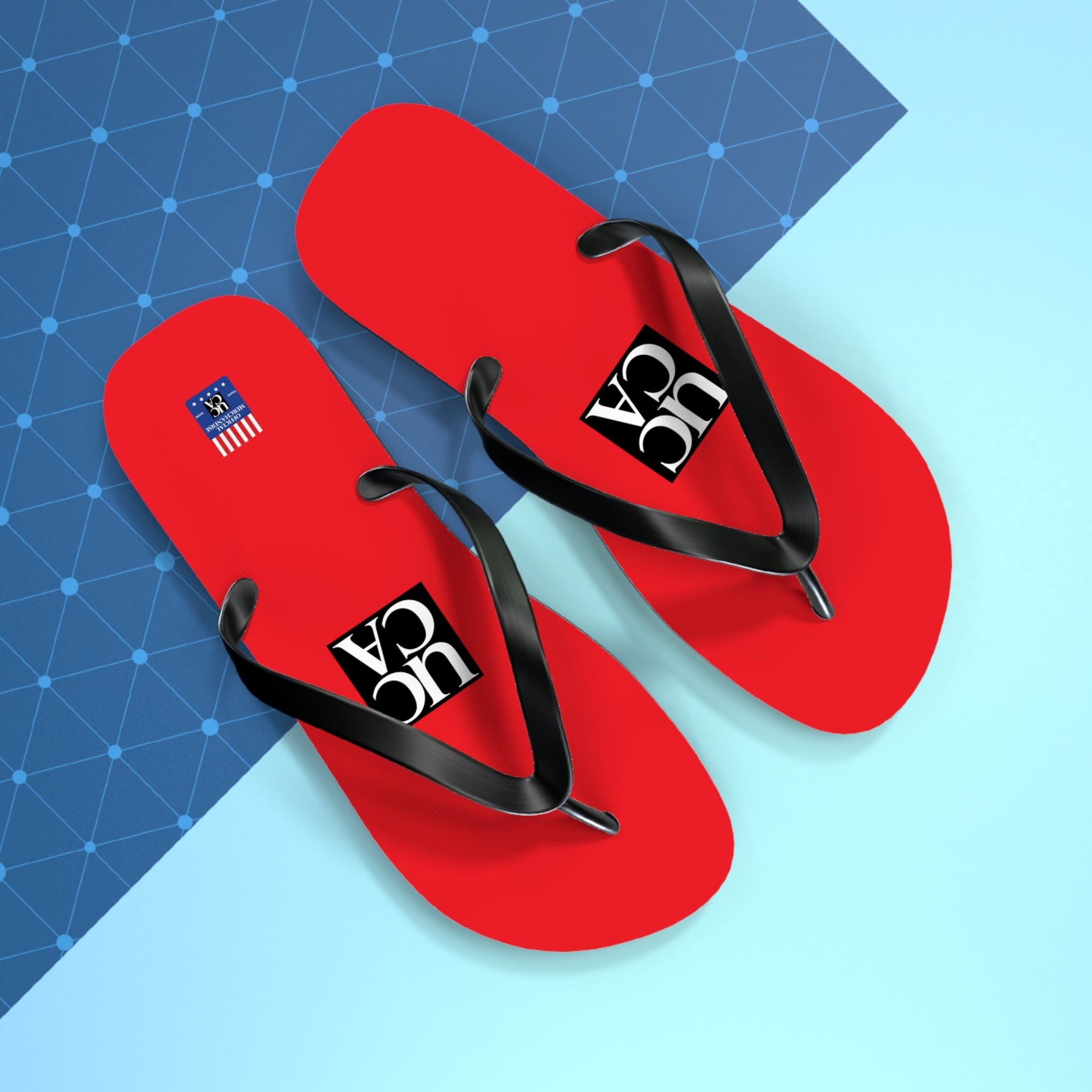 Step Into Summer with UCCA Flip Flops - Red Shoes