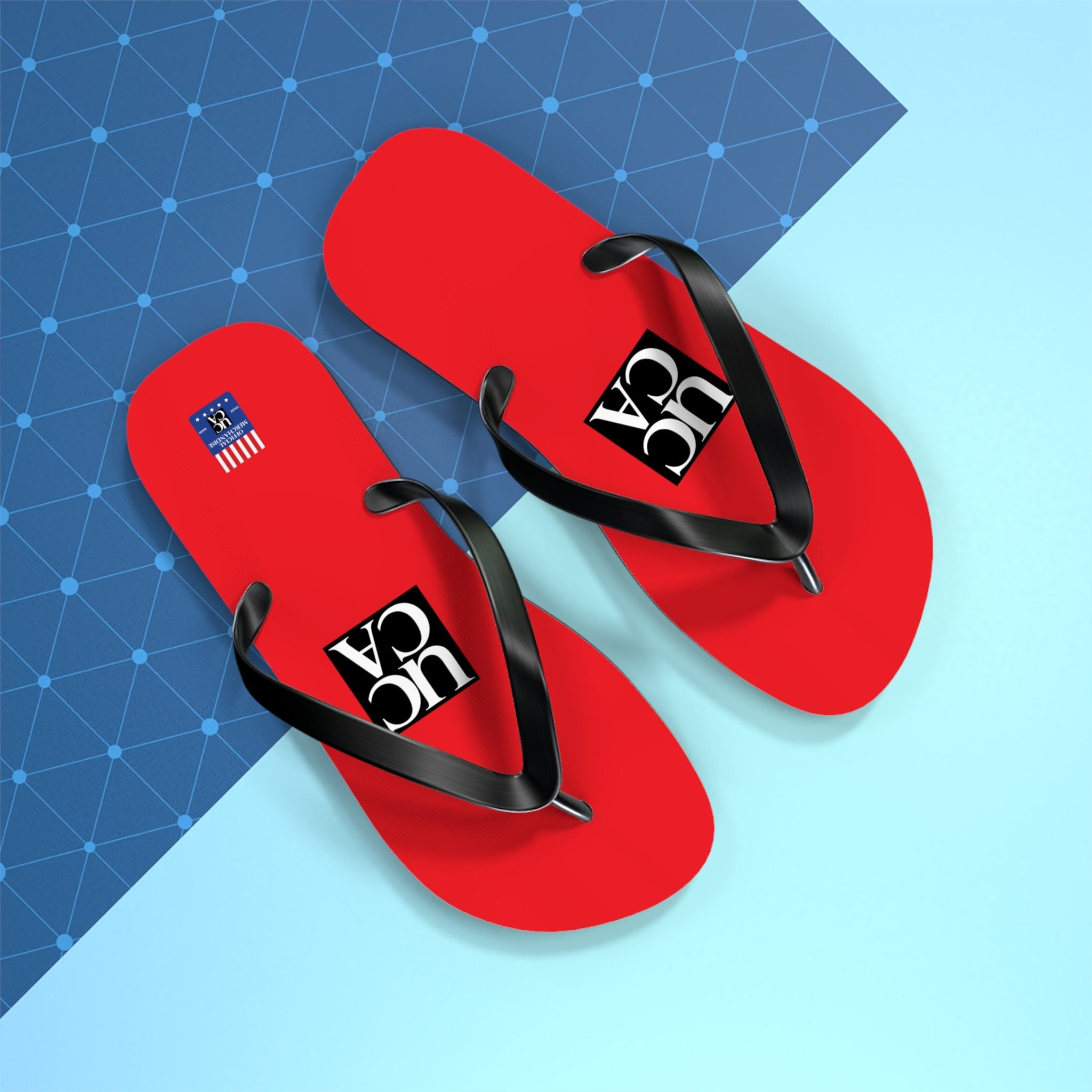 Step Into Summer with UCCA Flip Flops - Red Shoes