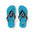Step Into Summer with UCCA Flip Flops - Turquoise S / Black sole Shoes