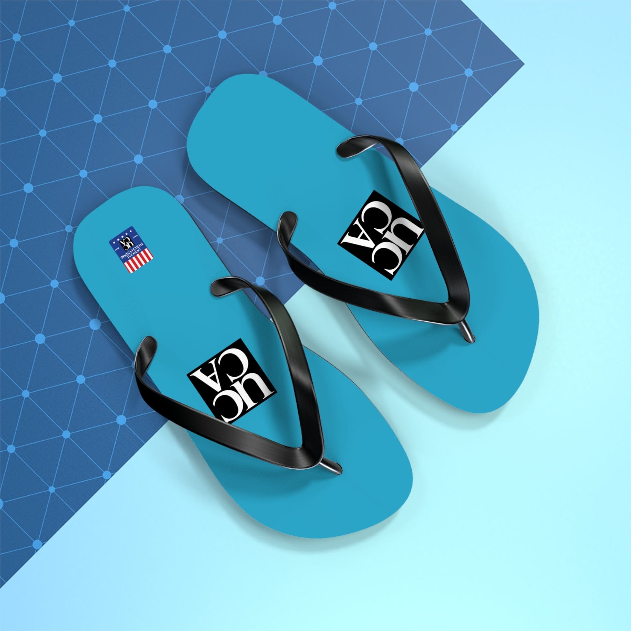 Step Into Summer with UCCA Flip Flops - Turquoise Shoes