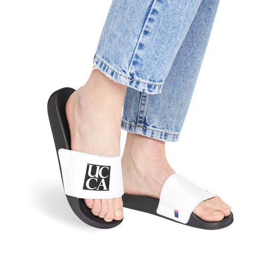 Stride into Summer with UCCA Personalized Womens Slide Sandals Black / US 6 Shoes