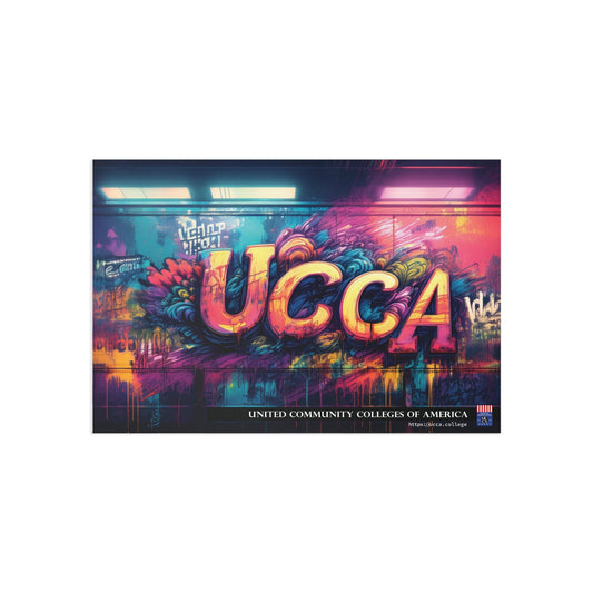 Subterranean Spectrum: UCCA Fine Art Postcard - 2 sizes available 6" x 4" / 1 pc / Glossy Paper products