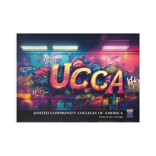 Subterranean Spectrum: UCCA Fine Art Postcard - 2 sizes available 7" x 5" (Horizontal) / 1 pc / Glossy Paper products