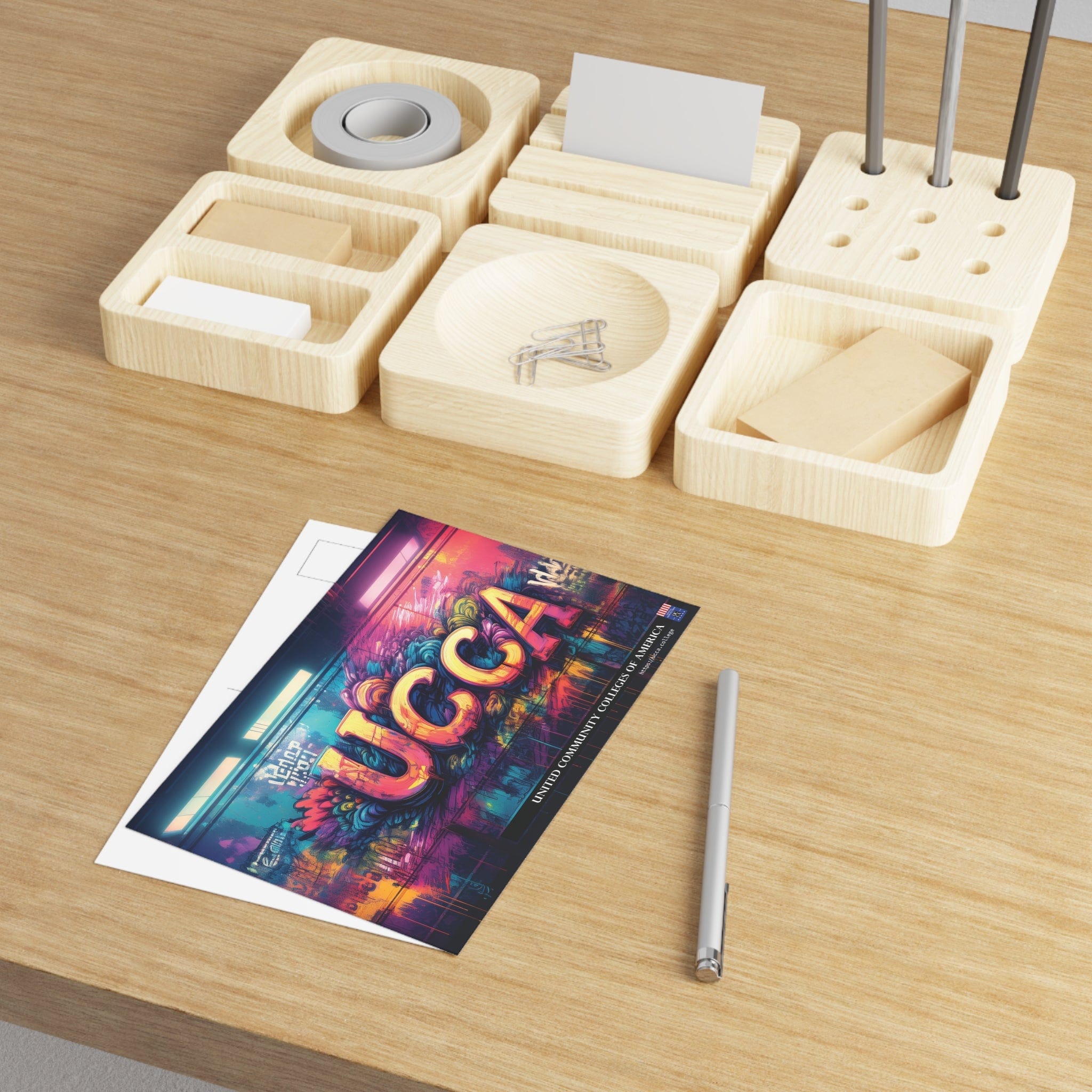 Subterranean Spectrum: UCCA Fine Art Postcard - 2 sizes available Paper products