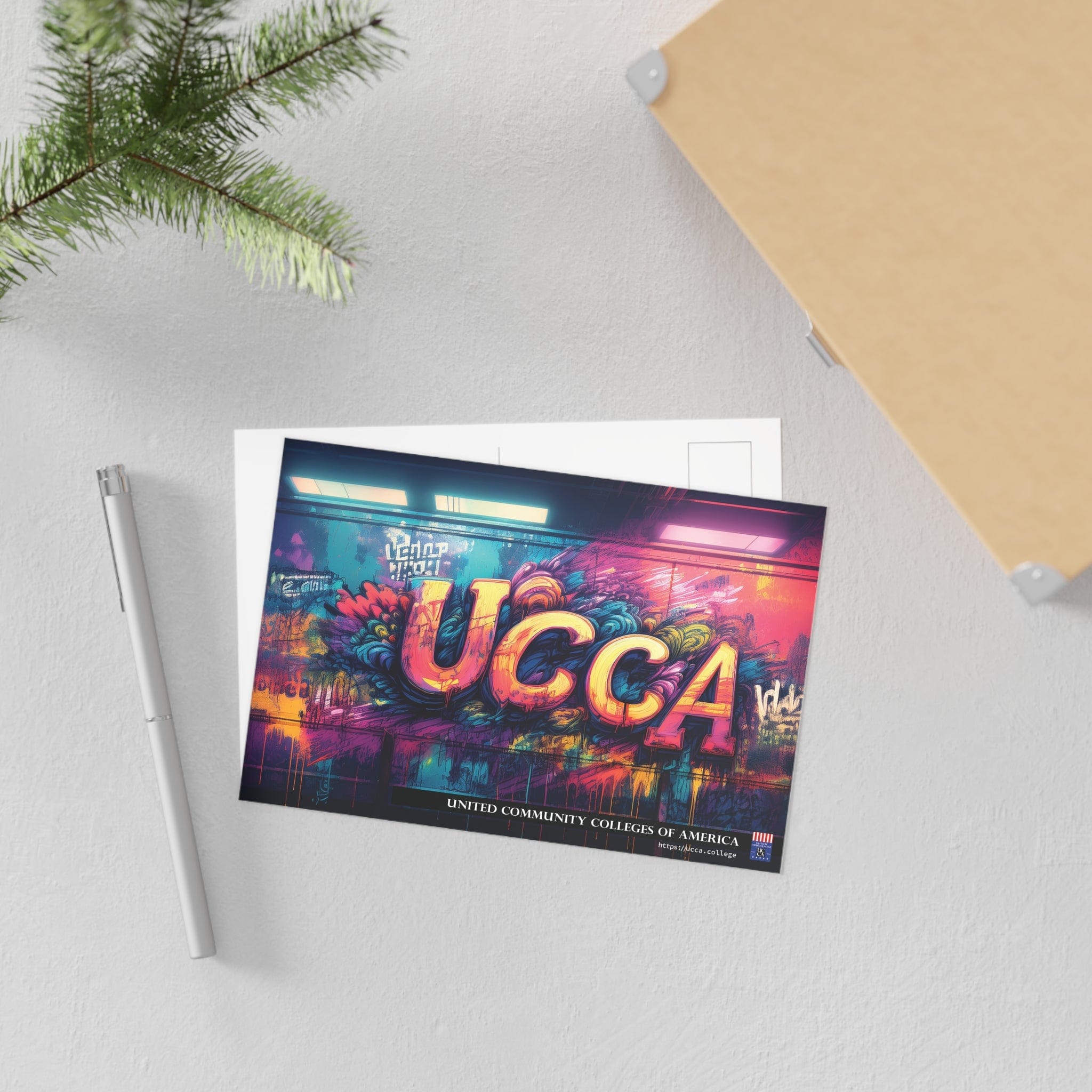 Subterranean Spectrum: UCCA Fine Art Postcard - 2 sizes available Paper products