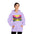 "Sunset Glow" Unisex Heavy™ Blend Hoodie - Front and Back Print S / Orchid Hoodie