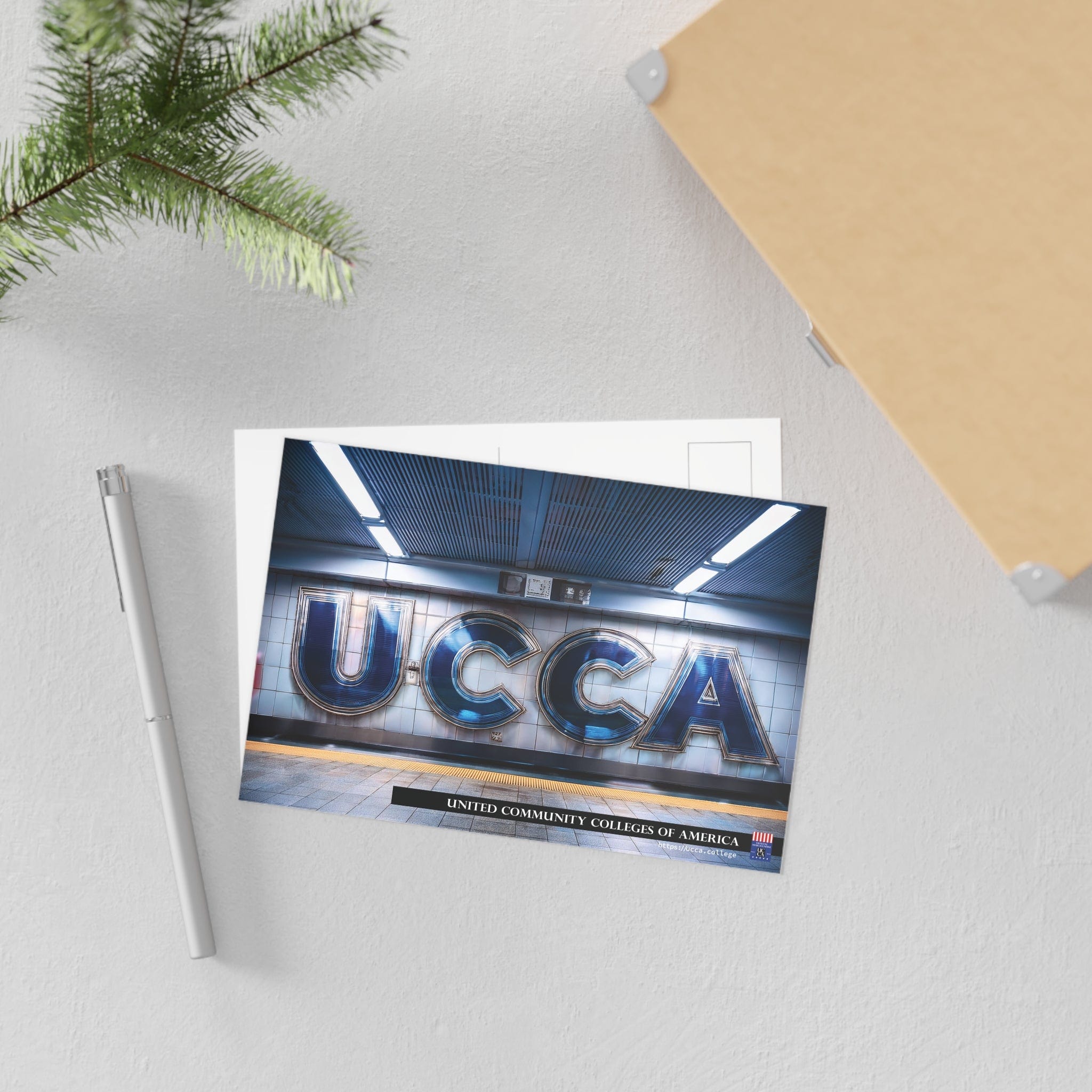 Symphony in Blue: UCCA Fine Art Postcard - 2 sizes available Paper products
