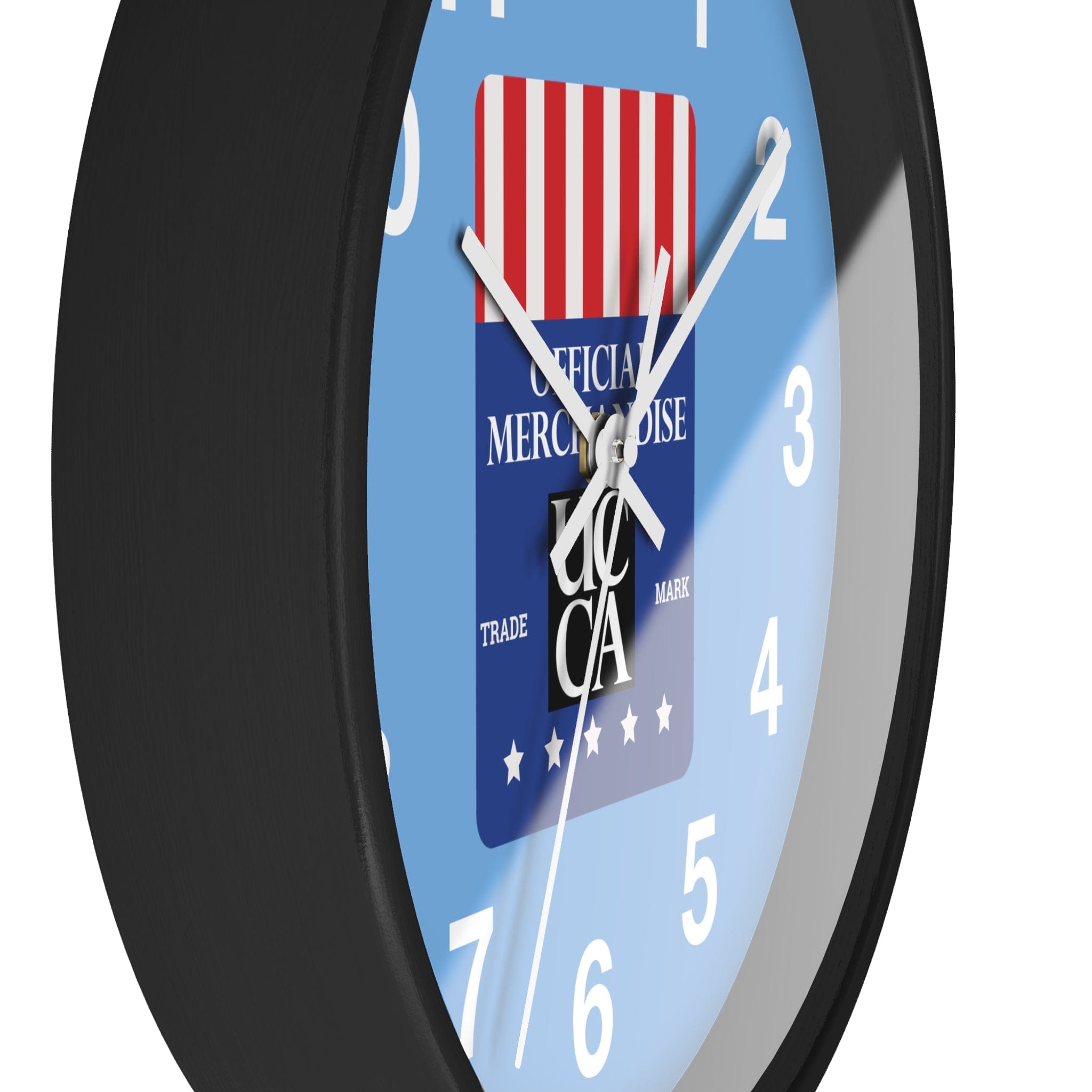 The Official UCCA Timekeeper: Wall Clock - Blue Watch Face Home Decor