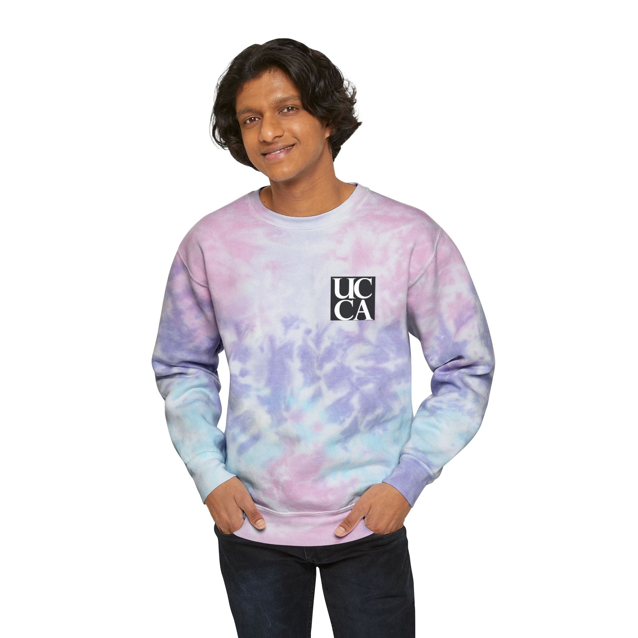 Throwback Vibes: UCCA Tie-Dye Sweatshirt - 3 Styles Cotton Candy / 3XL Sweatshirt